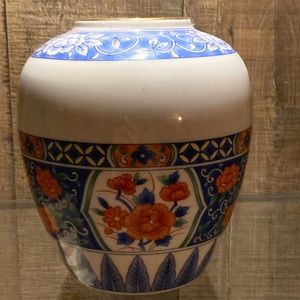 Tiffany & Co. Floral Imari Ginger Vase